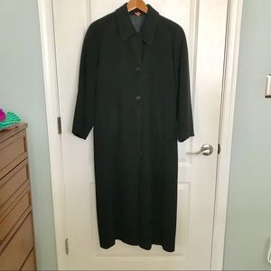 100% Cashmere Black Winter Coat Nordstrom Size 4-8